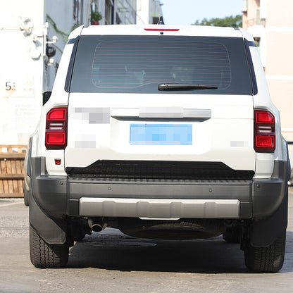 Glossy Black Molding Tailgate Liftgate Trim For Toyota Land Cruise LC250 24+ US 3