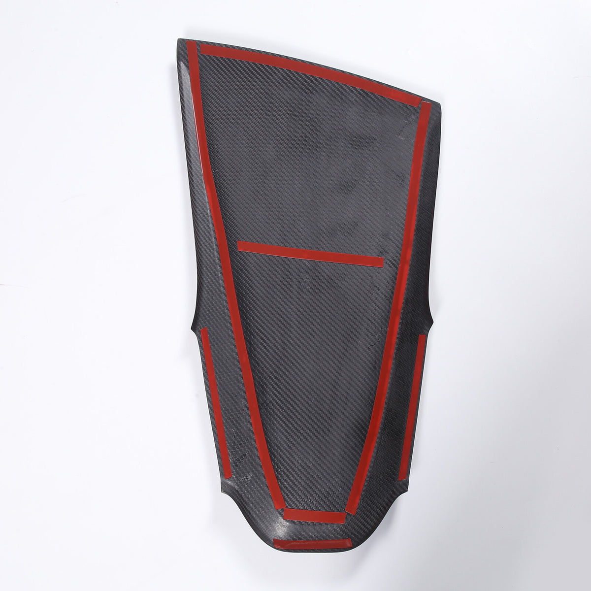 Real Carbon Fiber Dashboard Instrument Upper Cover for Corvette C8 20-25 US 14