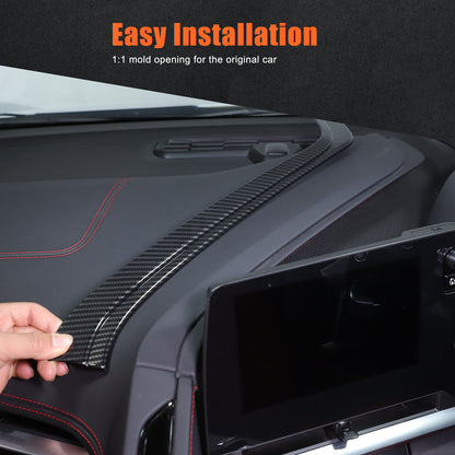 Carbon Fiber ABS Interior Full Decor Cover Trim Kit For Corvette C8 2020-2025 - Styles 51-55 64
