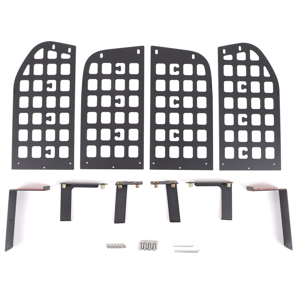 Cargo Side Window Storage Barrier Molle Panel For Land Cruiser LC250 2024+ US 8