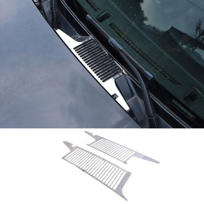 Front Engine Hood Air Outlet Vent Grooves Trim Cover For Hummer H3 2005-2009 US 11