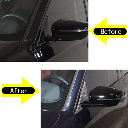 Real Carbon fiber anti-wind buffeting deflector For BMW 3 Series G20 G28 2020-23 4