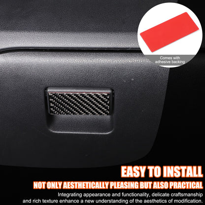 Soft Carbon Fiber Interior Center Console trim Sticker For Nissan Juke 2011-2019 3