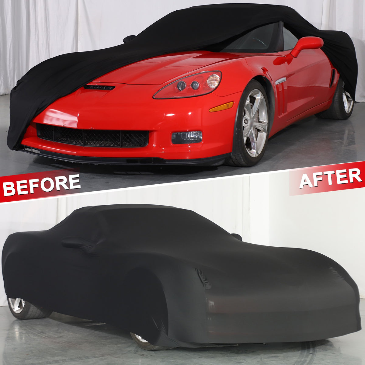Car Protection Cover Waterproof Sun UV Snow Resistant For Corvette C6 2005-2013 10