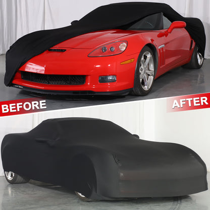 Car Protection Cover Waterproof Sun UV Snow Resistant For Corvette C6 2005-2013 10