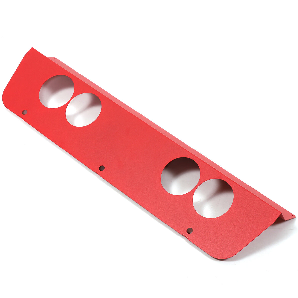 Red Stainless Steel Exhaust Filler Panel trim For Corvette C6 2005-2013 21