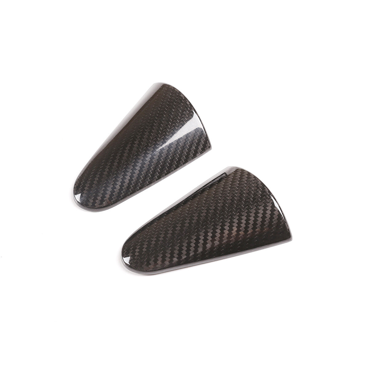 Real Carbon Fiber Exterior Handle Cover Trim Decor For Ferrari 458 2011-2016 6