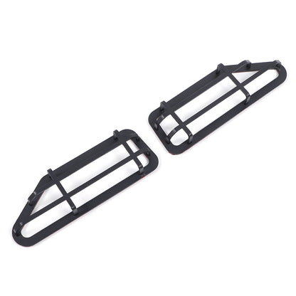Black Steel Front Turn Signal Light Cover Trim For Honda Pilot 2003-2008 7