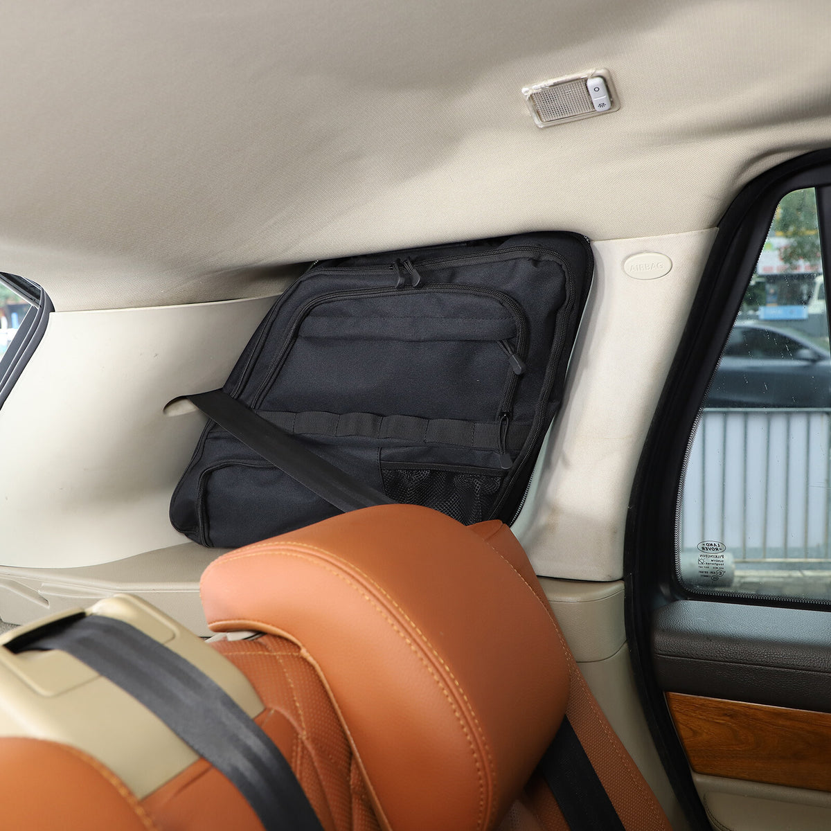 Car Trunk Side Window Storage Bag Tool Bag For Land Rover Range Rover Sport 2010 7