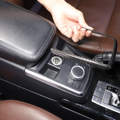 REAL Carbon Fiber Center Console Frame Trim For Benz G Class W463 G500 G63 12-18 12