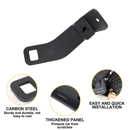 Steel Rear Bumper Right Bottom Tow Hook For Toyota Land Cruiser Prado LC250 24+ 6