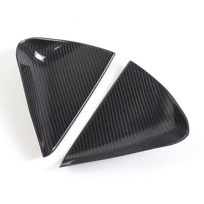 Real Carbon Fiber Dashboard Anti-collision Door Trim For Corvette C8 20-26 US 12