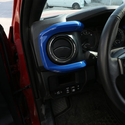 Blue ABS Dashboard Decoration U Shape Trim For Toyota Tacoma 2016-2023 US 5