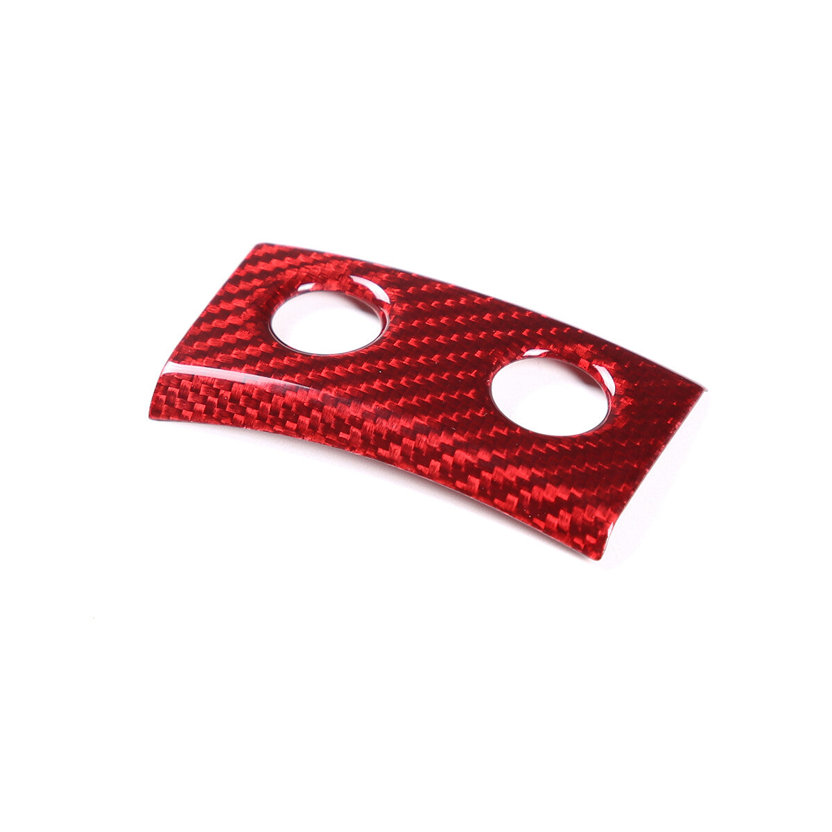 Red Real Carbon Fiber Center Interior Set Cover Trim Kit For Ferrari 458 2011-16 53