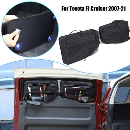 Tailgate Rear Door Cargo Trunk Storage Bag Organizer For Toyota FJ Cruiser 07-21 1