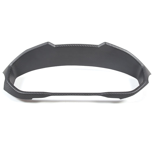 Matte Real Carbon Fiber Instrument Panel Trim Cover for LAMBORGHINI URUS 2018-23 1