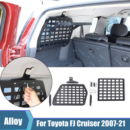 Trunk Left Side Window Cargo Molle Panels For Toyota FJ Cruiser 2007-21 1