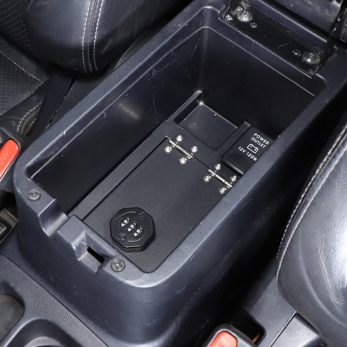 Center Console Safe GUN Storage Lock Box W/ TRAY For Acura RDX 2011-2018 4
