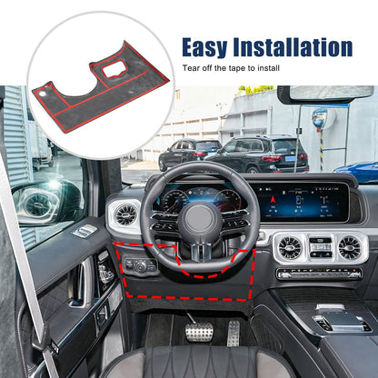 Real Carbon Fiber Headlight Switch Panel Trim For Benz G-Class W465 G500 2025 US 15