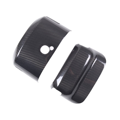 Real Carbon Fiber Steering Wheel Base Cover Trim For Corvette C7 2014-2019 US 7