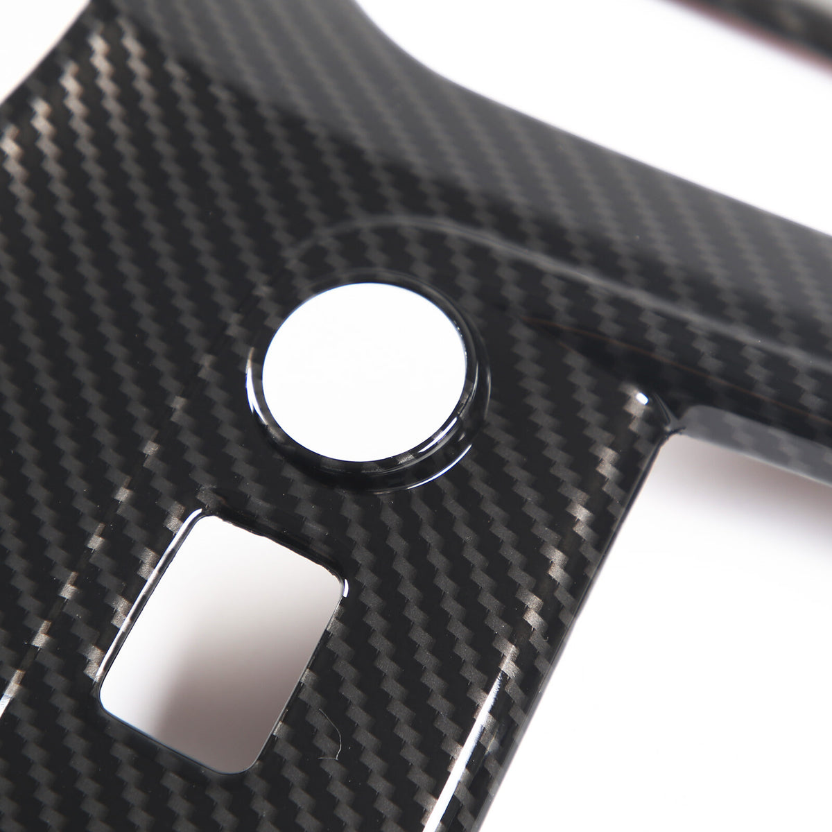 ABS Carbon Fiber Interior Center Dashboard Air Vent trim For Corvette C7 14-19 7