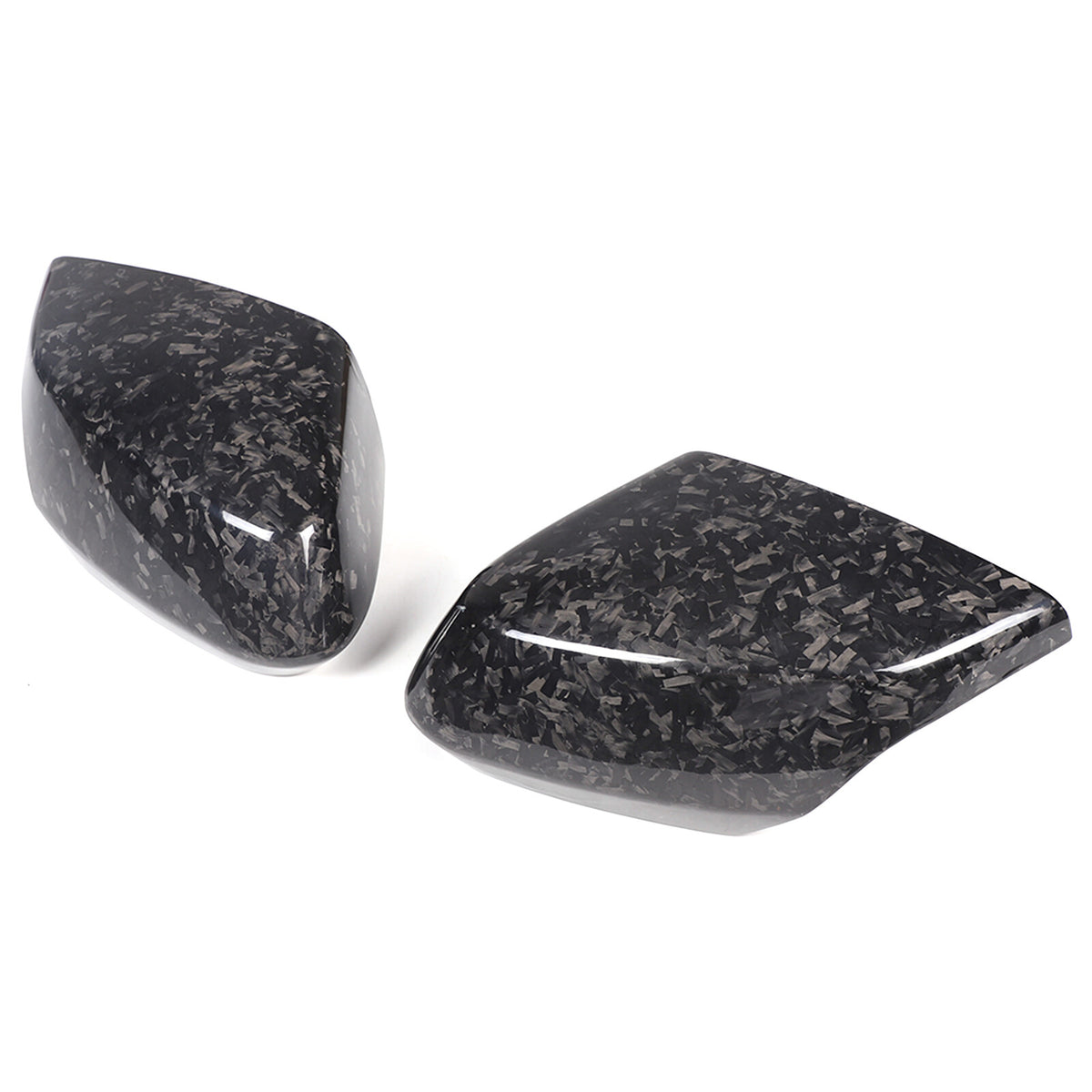 Forged Real Carbon Fiber Side Review Mirror Cover Trim For Corvette C8 2020-26 14