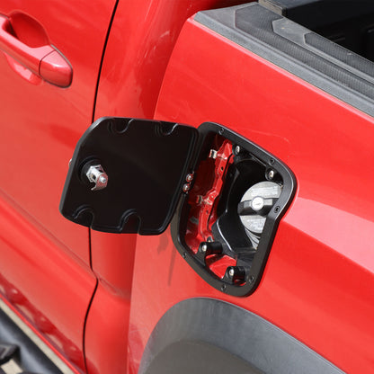Door Fuel Tank Cover With Lock Gas Cap Tank Trim For Toyota Tacoma 2016-23 6