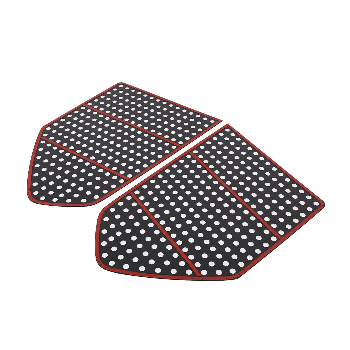 Exterior Rear Quarter Door Window Pillar Cover For Toyota Land Cruiser Prado 10+ 21