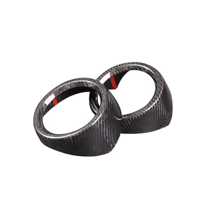 Real Dry Carbon Fiber Side Air Vent Trim Cover For Alfa Romeo Stelvio 2017-20 US 4