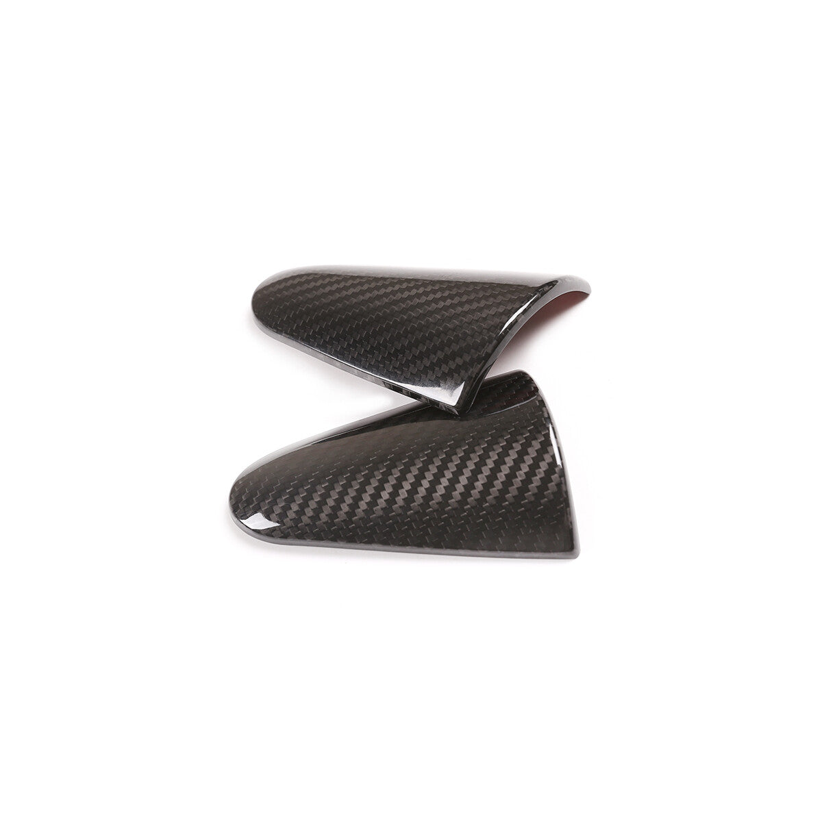 Real Carbon Fiber Exterior Handle Cover Trim Decor For Ferrari 458 2011-2016 2