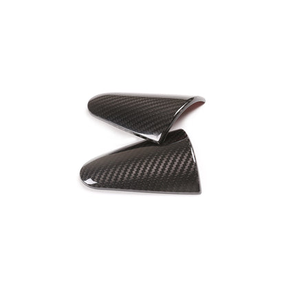Real Carbon Fiber Exterior Handle Cover Trim Decor For Ferrari 458 2011-2016 2