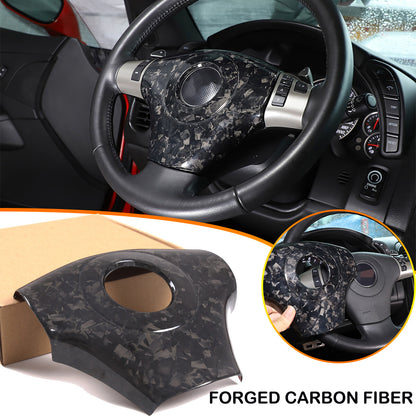 Forged Real Carbon Fiber Full Interior Set Decor Cover Trim Kit for Corvette C6 8