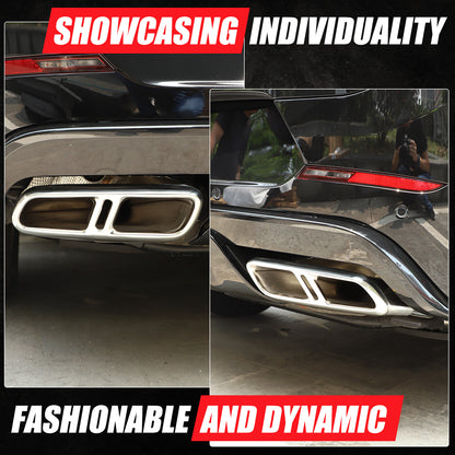 ABS Rear Exhaust Muffler Tail Pipe Cover Trim For Range Rover Sport 2023+ US 17