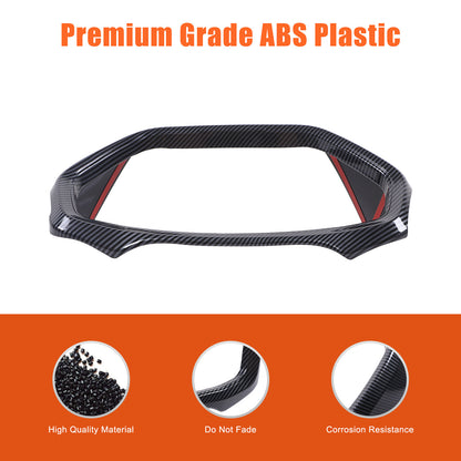 Carbon Fiber ABS Dashboard Instrument Trim For Toyota Grand Highlander 2024+ US 22