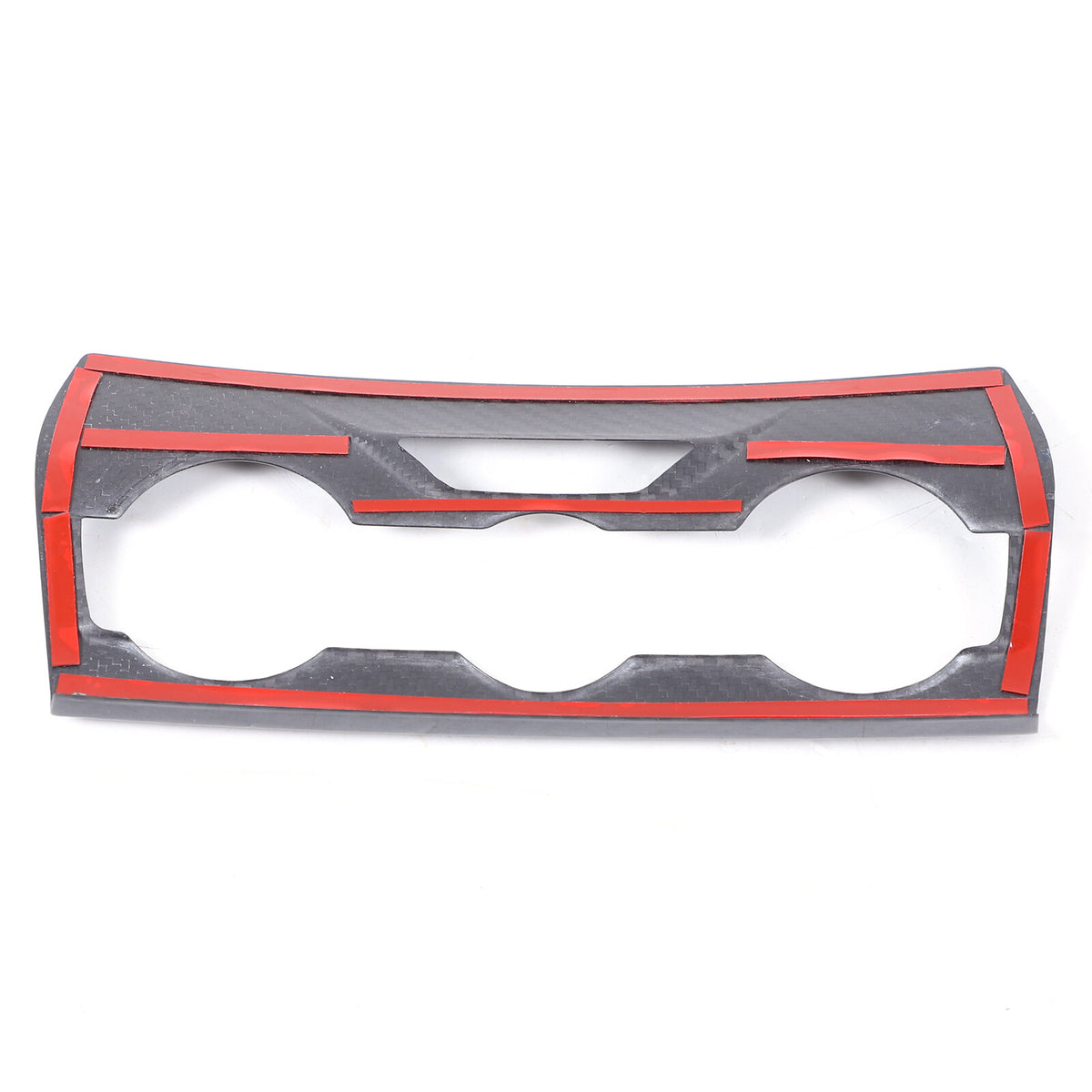 Real Carbon Fiber Air Condition Panel Trim Cover for Subaru Forester 19-24 5