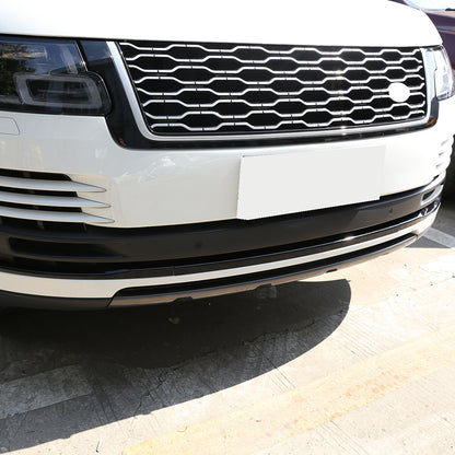 Gloss Black Front Grille Bumper Body Trim Kit For LR Range Rover Vogue HSE 18-22 21