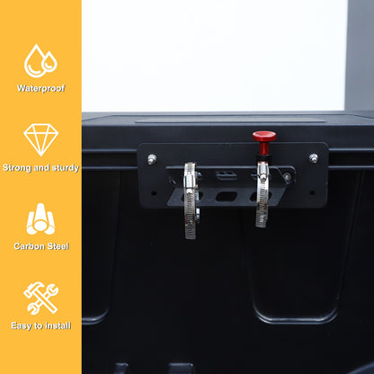 Black Carbon Steel Fire Extinguisher Mount Bracket For Toyota Tundra2022+ 22