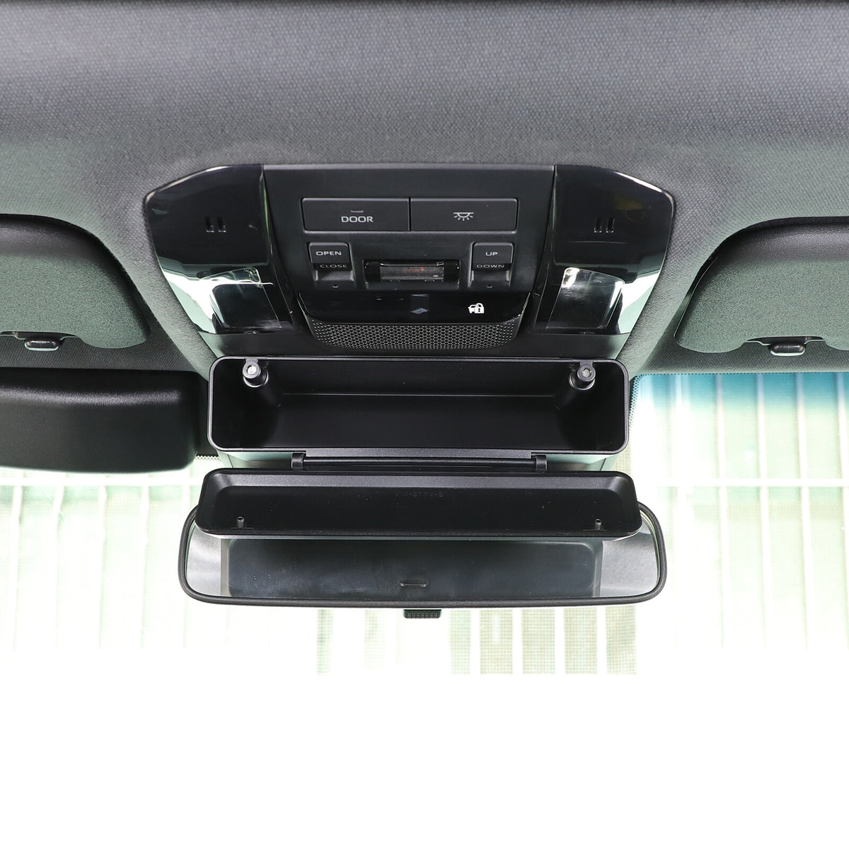 Interior Rearview Mirror Base Storage Box For Toyota Land Cruiser LC250 24+ US 13