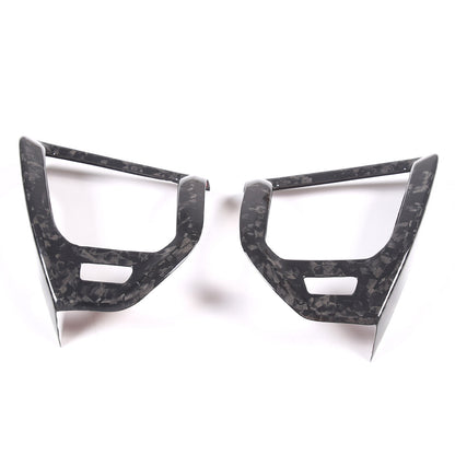 Forged Real Carbon Fiber Dashboard Side Air Vent Cover For BMW 8 Series 19-22 8