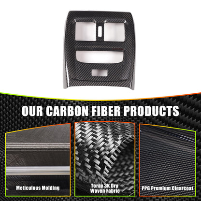 Real Carbon Fiber Rear Air Vent Frame Trim For BMW 4 Series G22/G23/G26 2020+ 21