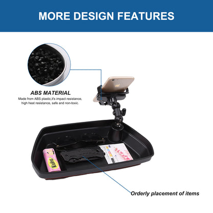 US Flag Dashboard Storage Tray Box Phone Holder Clip For Nissan Frontier D41 22+ 9