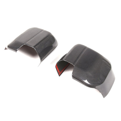 Real Carbon Fiber Rearview Mirror Cover Trim For Land Rover Defender L663 20-25 18