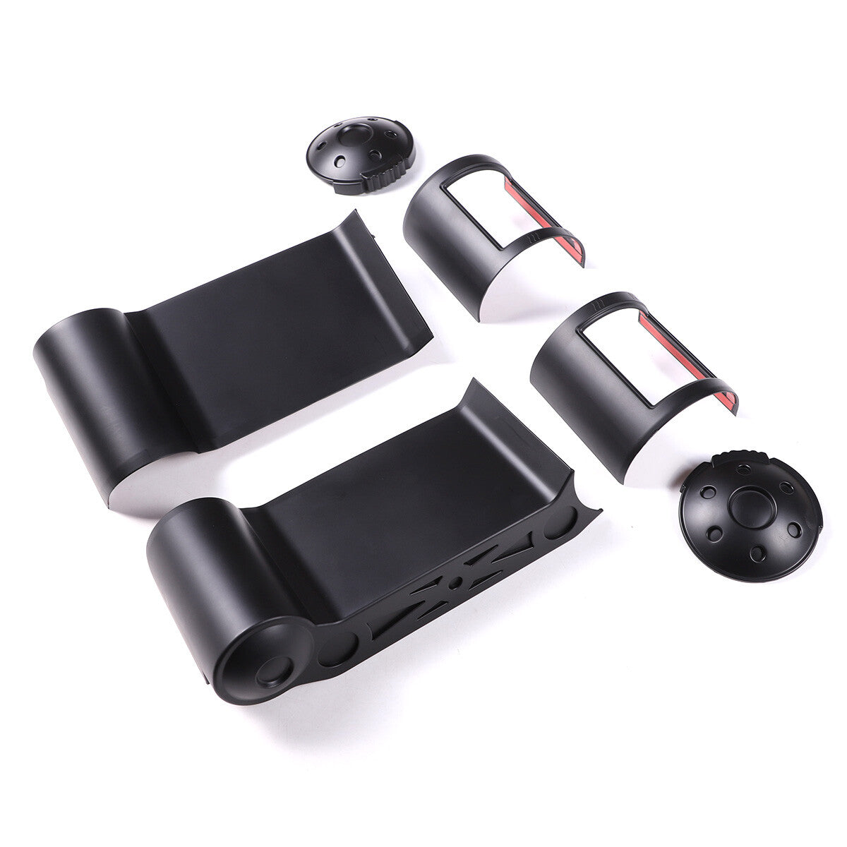 Matte Black Dashboard Side Air Outlet Cover Trim for Toyota FJ Cruiser 2007-21 8