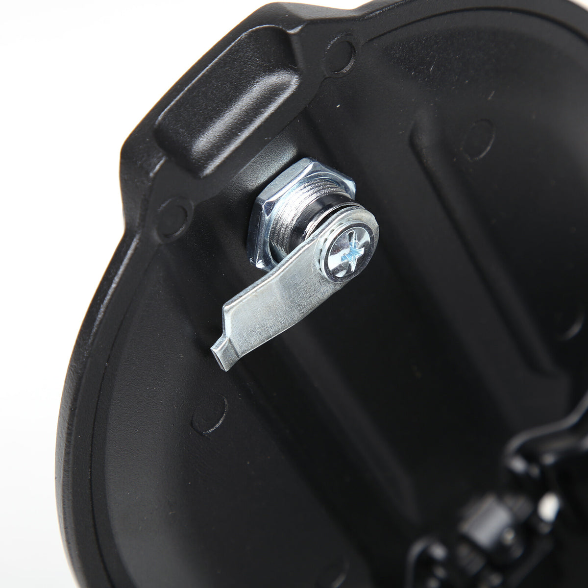 Locking Fuel Door Black Gas Tank Cap Cover Lock Key For Hummer H2 2003-2009 16