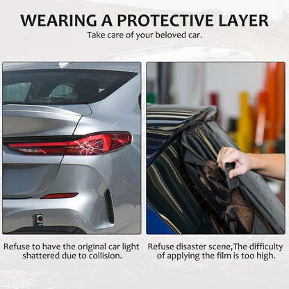 Smoked Blackout Tail Light Cover Overlay For BMW 2 Series Gran Coupe F44 20-24 18