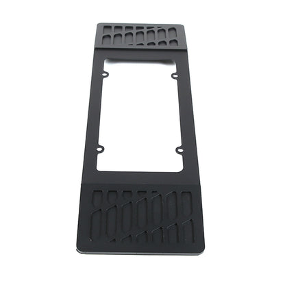 Rear license plate Black Auminum Alloy filler Frame For Jaguar F-TYPE 2013-24 US 14