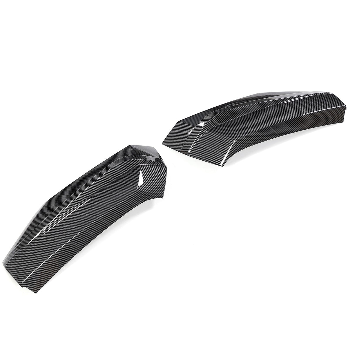 Carbon Fiber ABS Rear Bumper Corner Molding Trim For Toyota RAV4 XA60 2026+ 4