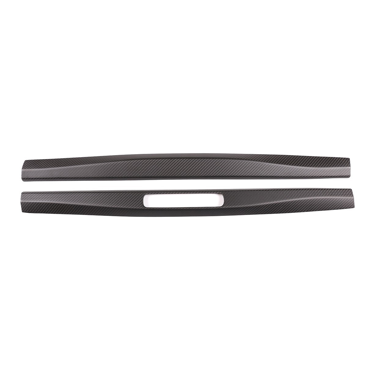 Matte Real Carbon Fiber Inner Door Sill Trim For Porsche 718 982 911 991 2016-19 7