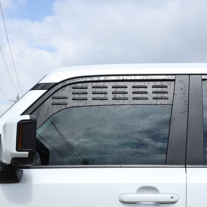 Front & Rear Window Louver Air Vent Trim For Toyota Land Cruiser Prado LC250 24+ 4