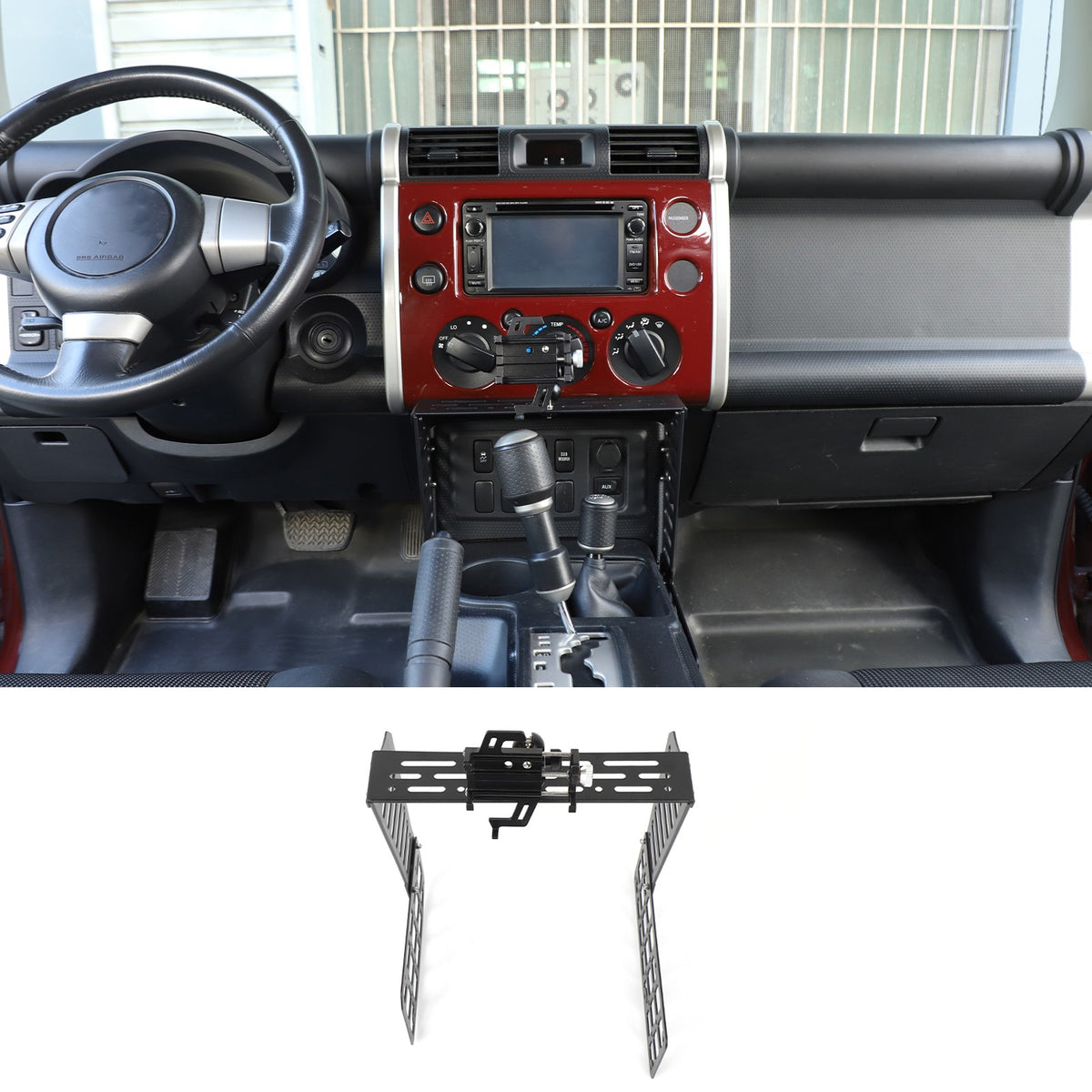 Off Road Center Console Molle Panel Device Mount For Toyota FJ Cruiser 07-21 20